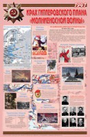 Плакат "Великая Отечественная война: Крах гитлеровского плана «молниеносной войны» " - fgospostavki.ru - Миасс