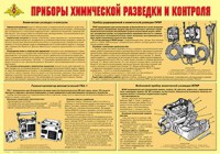 Плакат "Приборы химической разведки и контроля" - fgospostavki.ru - Миасс