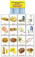 Раздаточные карточки "Продукты питания" - fgospostavki.ru - Миасс