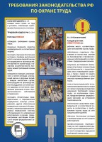 Комплект плакатов "Охрана труда на объекте" - fgospostavki.ru - Миасс