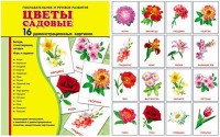 Демонстрационные карточки "Цветы садовые" - fgospostavki.ru - Миасс
