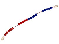 Бусы для счета в пределах 20 (раздаточные) - fgospostavki.ru - Миасс