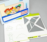 Игровой набор "Танграм" (с комплектом карточек) - fgospostavki.ru - Миасс