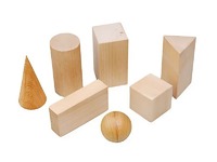 Набор "Тела геометрические" (деревянные) - fgospostavki.ru - Миасс