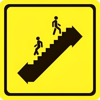 Тактильный знак (пути эвакуации) 100х100 - fgospostavki.ru - Миасс