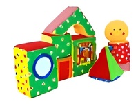 Развивающая игрушка для детей с нарушением зрения "Конструктор Колобок" - fgospostavki.ru - Миасс