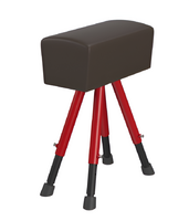 Козел гимнастический переменной высоты (чехол из натуральной кожи) - fgospostavki.ru - Миасс