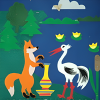 Пособие для слабовидящих детей - Театр-сказка "Лиса и журавль" - fgospostavki.ru - Миасс