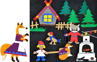 Пособие для слабовидящих детей - Театр-сказка "Жихарка" - fgospostavki.ru - Миасс