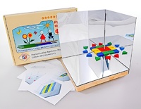 Игровой набор Фребеля "Мозаика геометрическая 3D" - fgospostavki.ru - Миасс