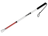 Трость складная графит детская на крючке 85 сантиметров (5 светоотражающих звеньев) - fgospostavki.ru - Миасс