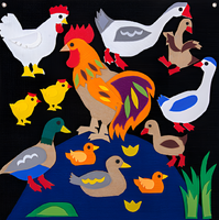 Пособие для слабовидящих детей «Домашние птицы» - fgospostavki.ru - Миасс