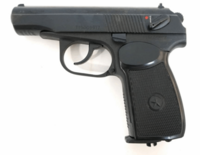 Массогабаритный лазерный макет пистолет Макарова ПМ со встроенным лазерным модулем и аккумуляторной батареей - fgospostavki.ru - Миасс