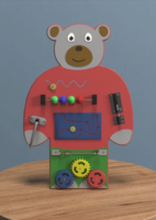 Бизиборд «Папа-медведь» - fgospostavki.ru - Миасс