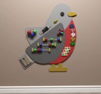 Бизиборд «Перелетный снегирь» - fgospostavki.ru - Миасс