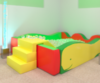 Бассейн «Кит» с горкой - fgospostavki.ru - Миасс