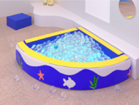 Бассейн угловой сухой бескаркасный - fgospostavki.ru - Миасс