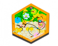 Бизиборд «Пчелиные соты №3» - fgospostavki.ru - Миасс