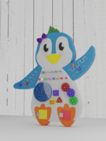 Бизиборд «Радостный пингвин» - fgospostavki.ru - Миасс