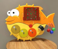 Бизиборд «Рыба-еж» - fgospostavki.ru - Миасс