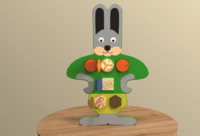 Бизиборд «Серый заинька» - fgospostavki.ru - Миасс