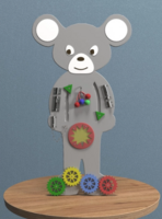 Бизиборд «Серая мышка» - fgospostavki.ru - Миасс