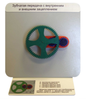 Демонстрационная модель "Зубчатая передача с внутренним и внешним зацеплением" - fgospostavki.ru - Миасс