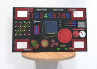 Бизипанель «Красно-черная» - fgospostavki.ru - Миасс