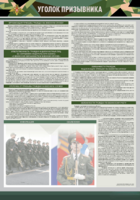 Стенд-уголок "Уголок призывника" - fgospostavki.ru - Миасс