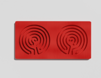 Межполушарная доска №10 красная - fgospostavki.ru - Миасс