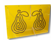 Межполушарная доска №21 желтая - fgospostavki.ru - Миасс