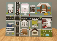 Настенная панель «Городские улицы» - fgospostavki.ru - Миасс