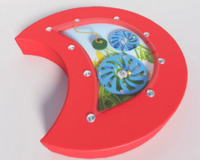 Настенный игровой модуль в виде части гусеницы с весами - fgospostavki.ru - Миасс