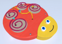 Настенный игровой элемент в виде головы гусеницы - fgospostavki.ru - Миасс