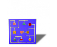 Развивающая панель для изучения движения фигур - fgospostavki.ru - Миасс