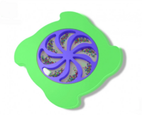 Тактильно-развивающая панель «Вращение радуги» - fgospostavki.ru - Миасс