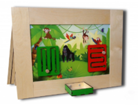 Тактильно-развивающая панель «Животные» - fgospostavki.ru - Миасс