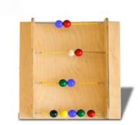 Тактильно-развивающая панель с текстурами и радужными шариками - fgospostavki.ru - Миасс