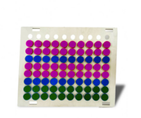 Тактильно-развивающая панель «Цветные фигурки» - fgospostavki.ru - Миасс