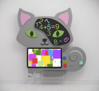 Интерактивный бизиборд с программным логопедическим комплексом и элементами «Кошечка» - fgospostavki.ru - Миасс