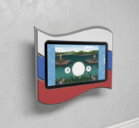 Интерактивная панель с программным логопедическим комплексом «Флаг России» - fgospostavki.ru - Миасс