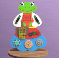 Бизиборд «Лягушка» - fgospostavki.ru - Миасс