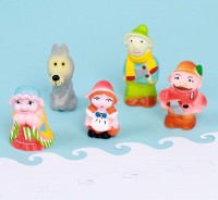 Набор резиновых игрушек «Красная шапочка» - fgospostavki.ru - Миасс