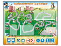 Стенд "Безопасный путь в школу" с комплектом сменных карточек - fgospostavki.ru - Миасс