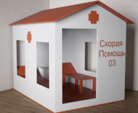 Игровой домик «Скорая помощь» - fgospostavki.ru - Миасс