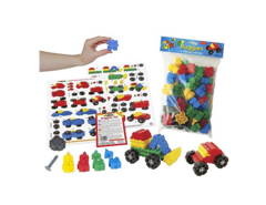 Конструктор «Транспортные средства» 64 детали - fgospostavki.ru - Миасс