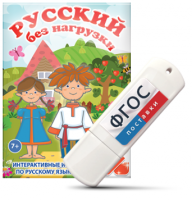 Игры по русскому языку для 1 и 2 классов "Русский без нагрузки" на USB - носителе - fgospostavki.ru - Миасс