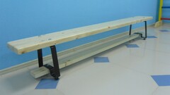 Скамейка гимнастическая (металлические ножки, лак) (2,5 м)  - fgospostavki.ru - Миасс