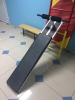 Доска для пресса навесная на шведскую стенку с двумя валиками (длина 1,5 метра) - fgospostavki.ru - Миасс