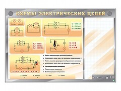 Электрифицированный стенд "Схемы электрических цепей" с маркерными полями - fgospostavki.ru - Миасс